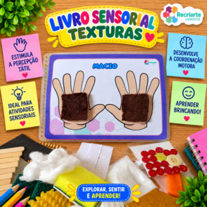 Livro sensorial - Texturas